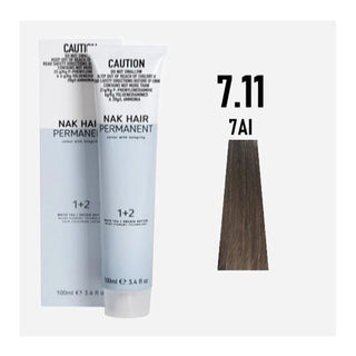 Nak Permanent Hair Colour 7.11 100ml