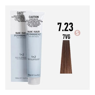 Nak Permanent Hair Colour 7.32 100ml