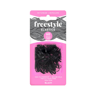 Freestyle Snag Free Elastics Black 2mm