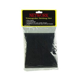 Network Triangular Setting Net Black