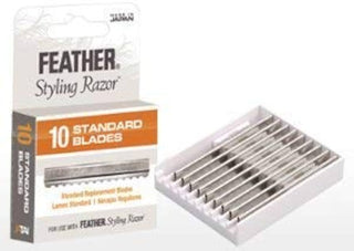 Feather Styling Blades With Guard 10pk
