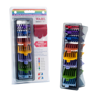 Wahl Clipper Attachment Coloured 8 Pack