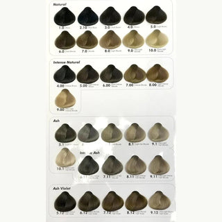 Cristalli Hair Colour Chart