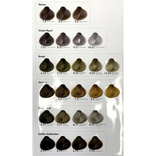 Cristalli Hair Colour Chart