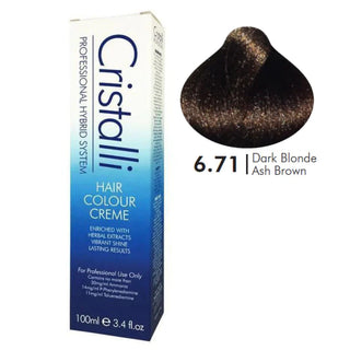 Cristalli Hair Colour 6.71