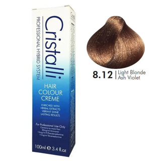 Cristalli Hair Colour 8.12