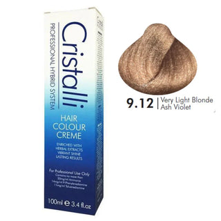 Cristalli Hair Colour 9.12