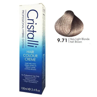 Cristalli Hair Colour 9.71