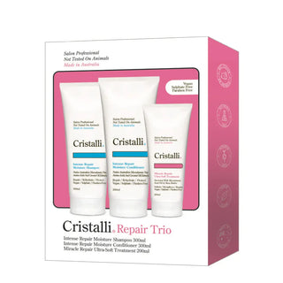 Cristalli Repair Shampoo Trio Pack 300ml