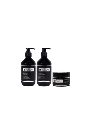 12 Reasons Keratin Strengthen & Moisturise Pack