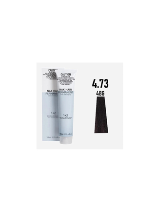 Nak Permanent Hair Colour 4.73 100ml