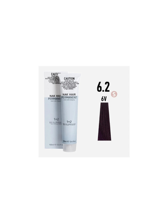 Nak Permanent Hair Colour 6.2 100ml