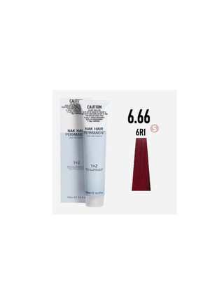 Nak Permanent Hair Colour 6.66 100ml