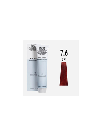 Nak Permanent Hair Colour 7.6 100ml