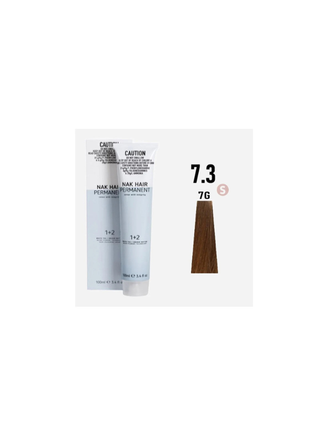 Nak Permanent Hair Colour 7.3 100ml