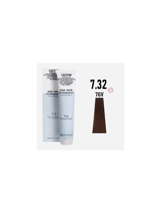 Nak Permanent Hair Colour 7.32 100ml