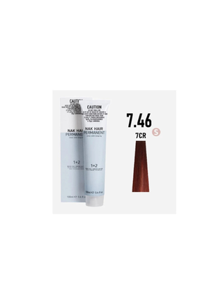 Nak Permanent Hair Colour 7.46 100ml