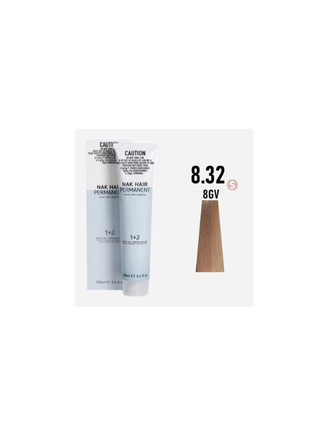 Nak Permanent Hair Colour 8.32 100ml