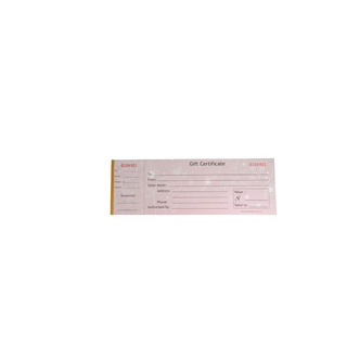 Gift Certificate 50 Pack