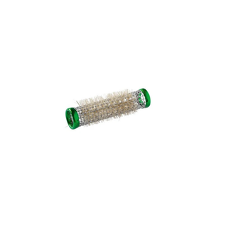 Metal Brush Rollers 15mm Green