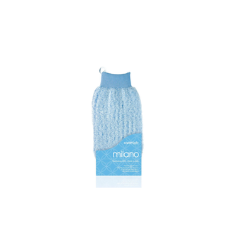 Caron Milano Exfoliating Mitt-Blue