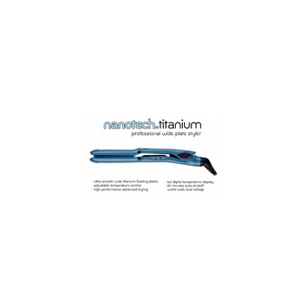 Nanotech Titanium Styler Wide Plate
