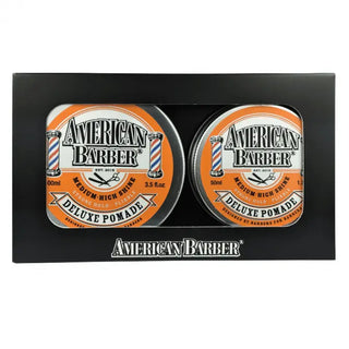American Barber Deluxe Pomade Duo Pk