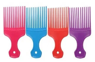 Salon Smart Afro Comb Coloured