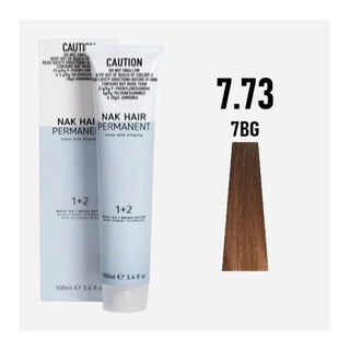 Nak Permanent Hair Colour 7.73  100ml