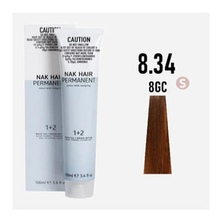 Nak Permanent Hair Colour 8.34 100ml