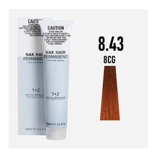 Nak Permanent Hair Colour 8.43 100ml