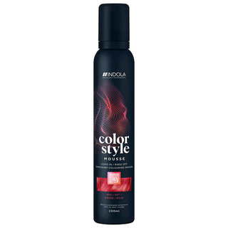 Indola Color Style Mousse Red